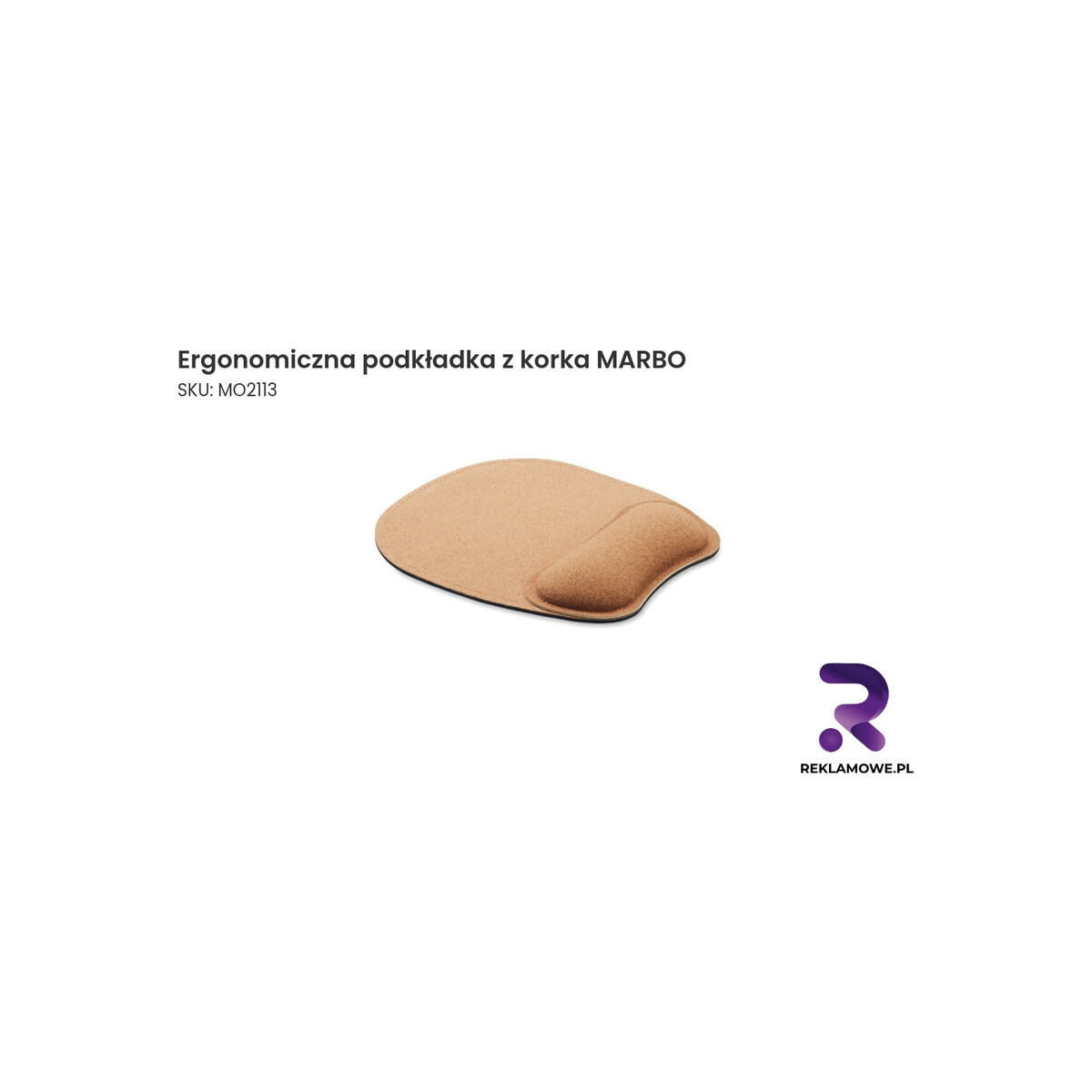 Ergonomiczna podkładka z korka MARBO Ergonomiczna podkładka z korka MARBO