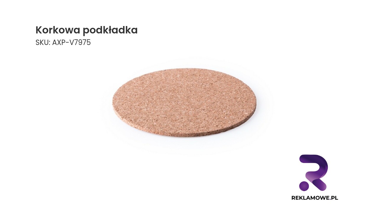 Korkowa podkładka Podkładka wykonana z korka