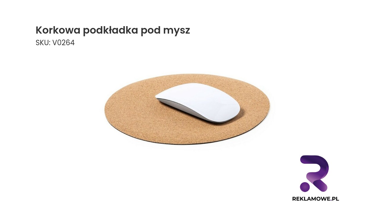 Ekologiczna korkowa podkładka pod mysz