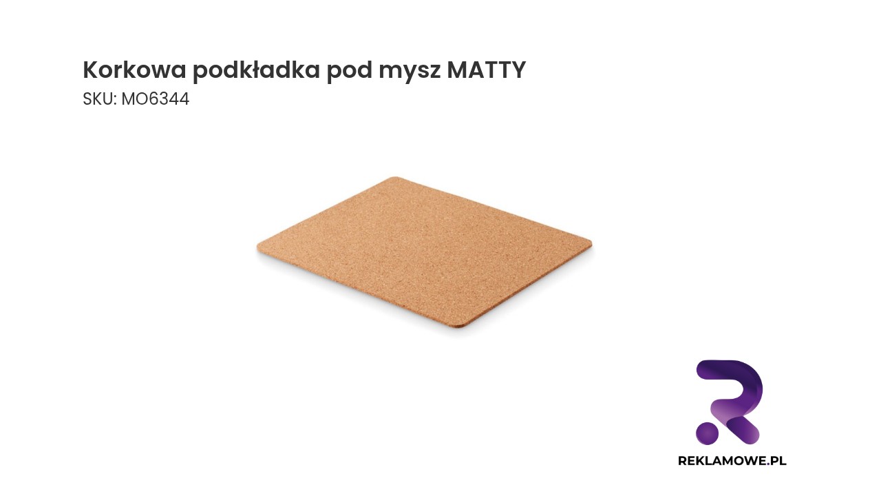 Korkowa podkładka pod mysz MATTY