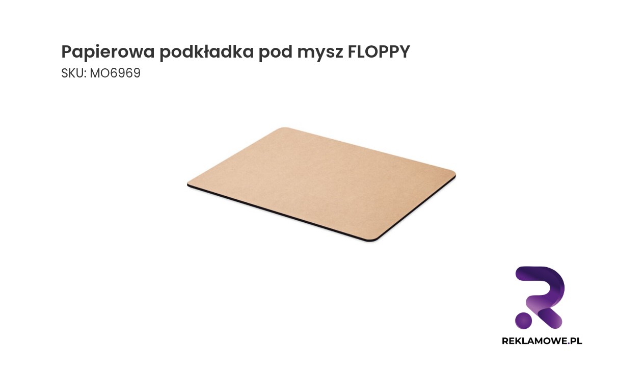 Papierowa podkładka pod mysz marki FLOPPY