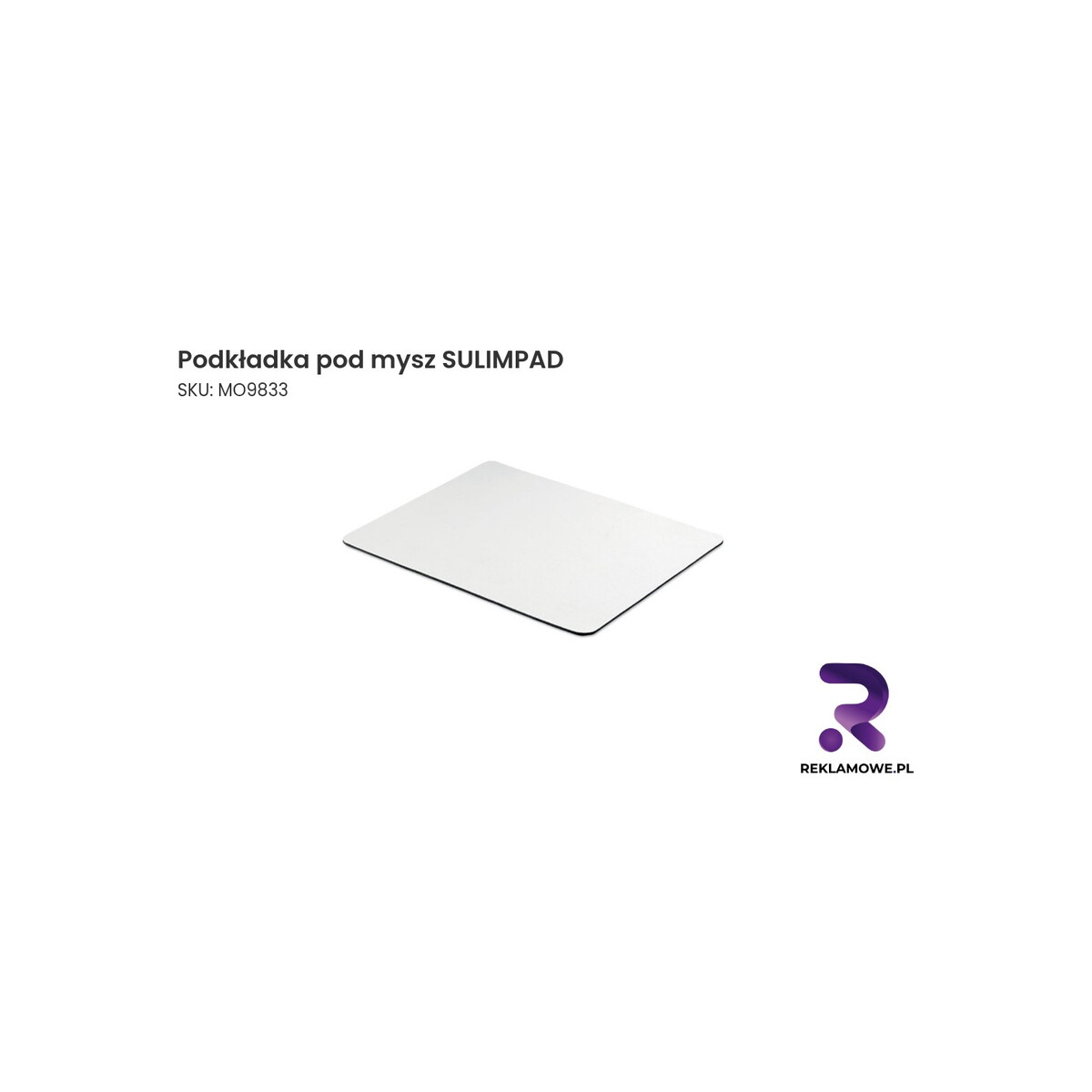 Podkładka pod mysz SULIMPAD Podkładka pod mysz SULIMPAD – ergonomiczna podkładka do codziennej pracy i grania